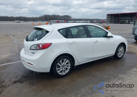 2013 Mazda Mazda3 I Touring из США, поврежденный, VIN JM1BL1L75D1711482